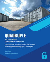 Load image into Gallery viewer, Quadruple Self Storage Occupancy & Profits Book